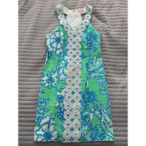 Blue and Green Lilly Pulitzer Dress